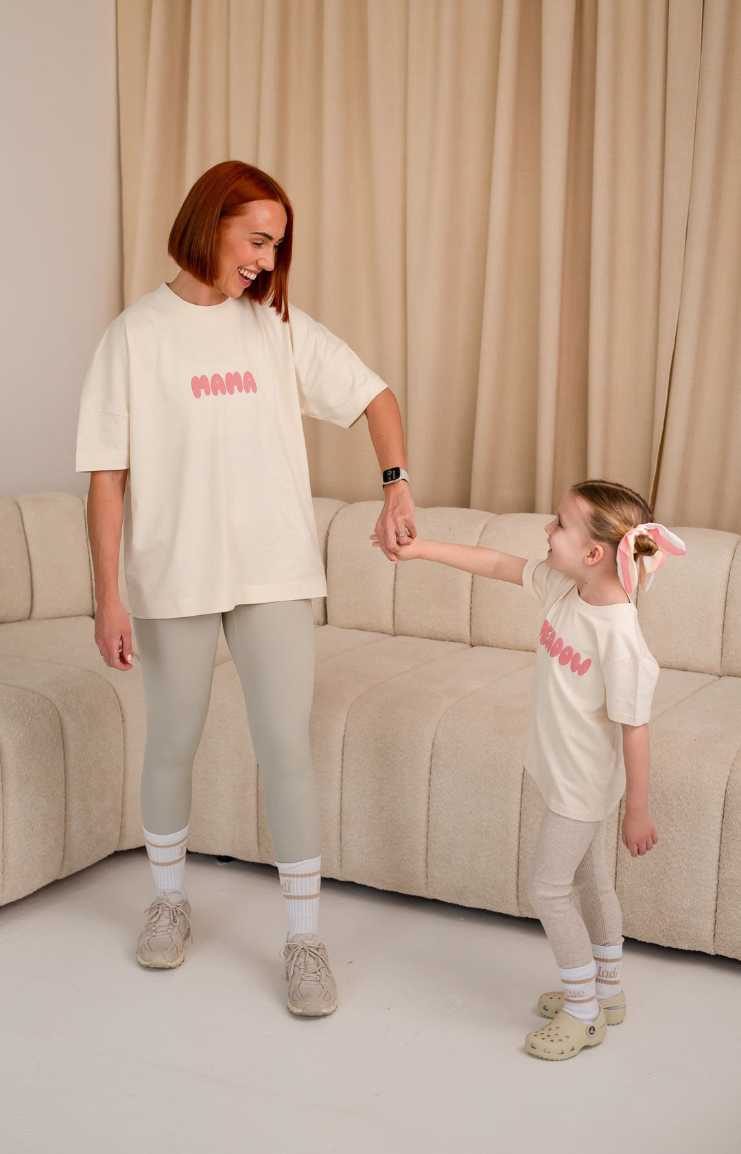 Holiday Matching Adult Tshirt - bubble print
