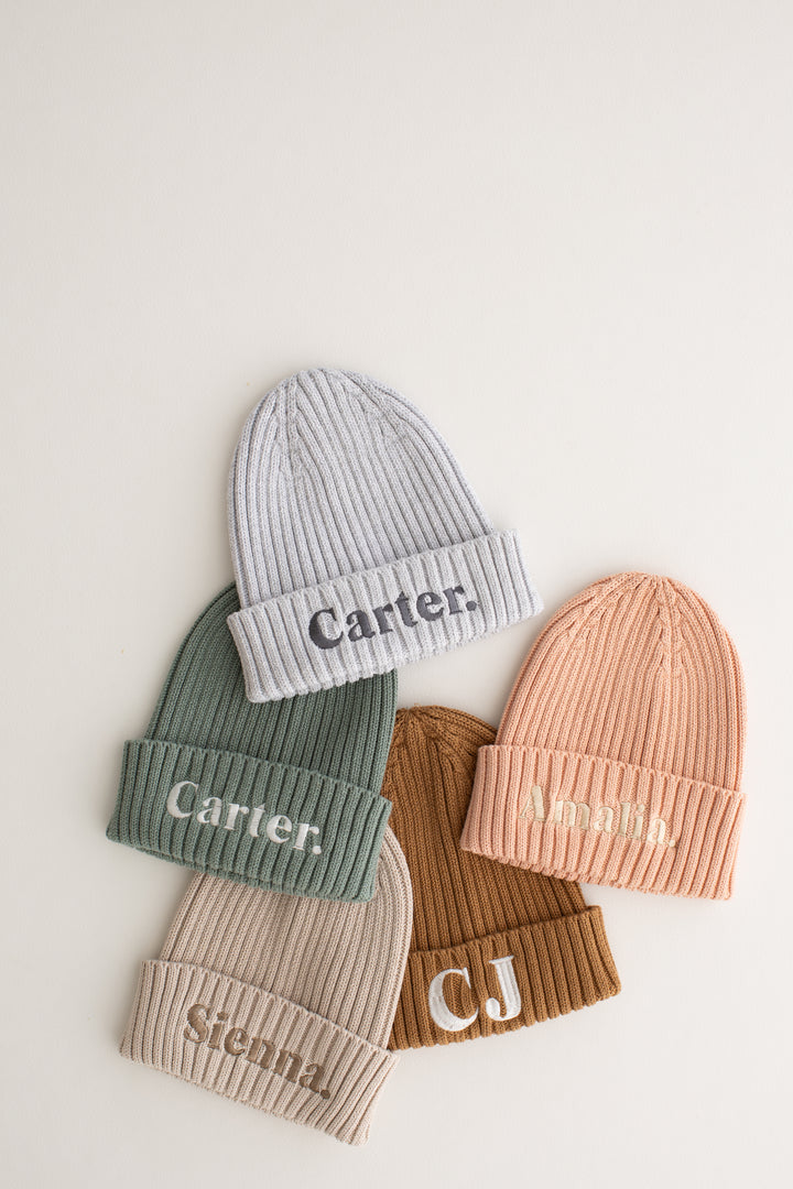 Name Beanie Personalised