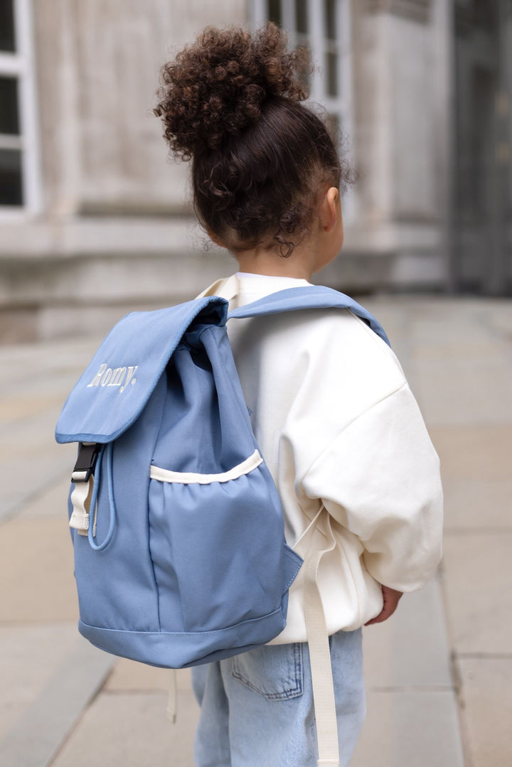 New Pastel Mini Backpack - Embroidered