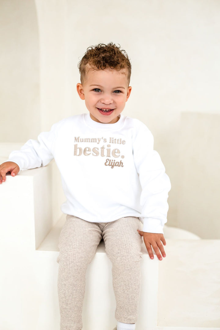 Bestie personalised Sweatshirt - Embroidery