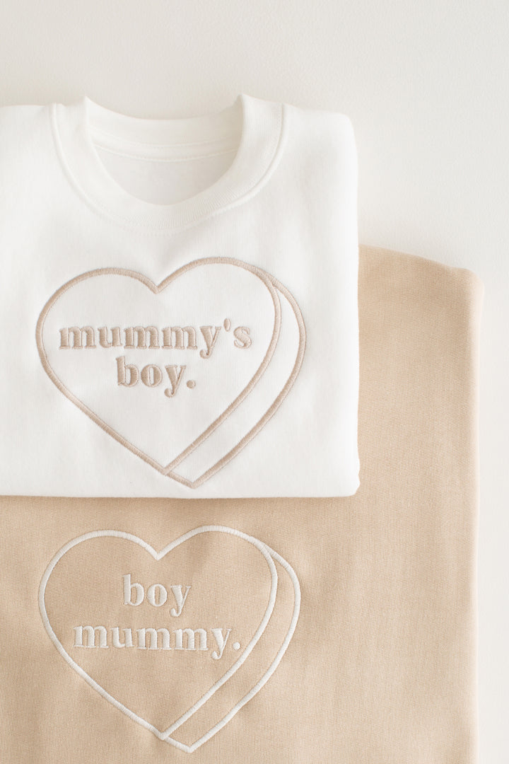 Matching Adult oversized sweatshirt - Embroidery