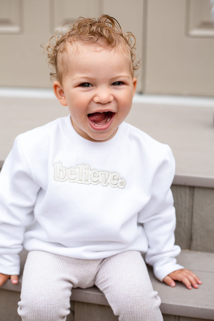 Believe Classic Sweatshirt - Embroidered