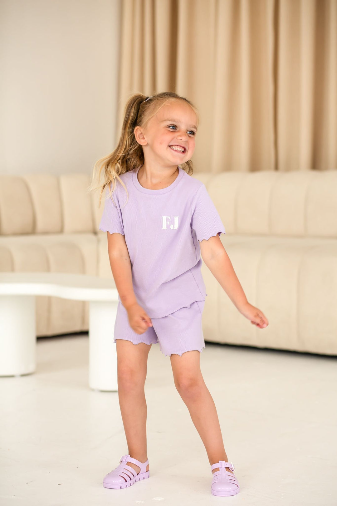 Summer Frill Short Set