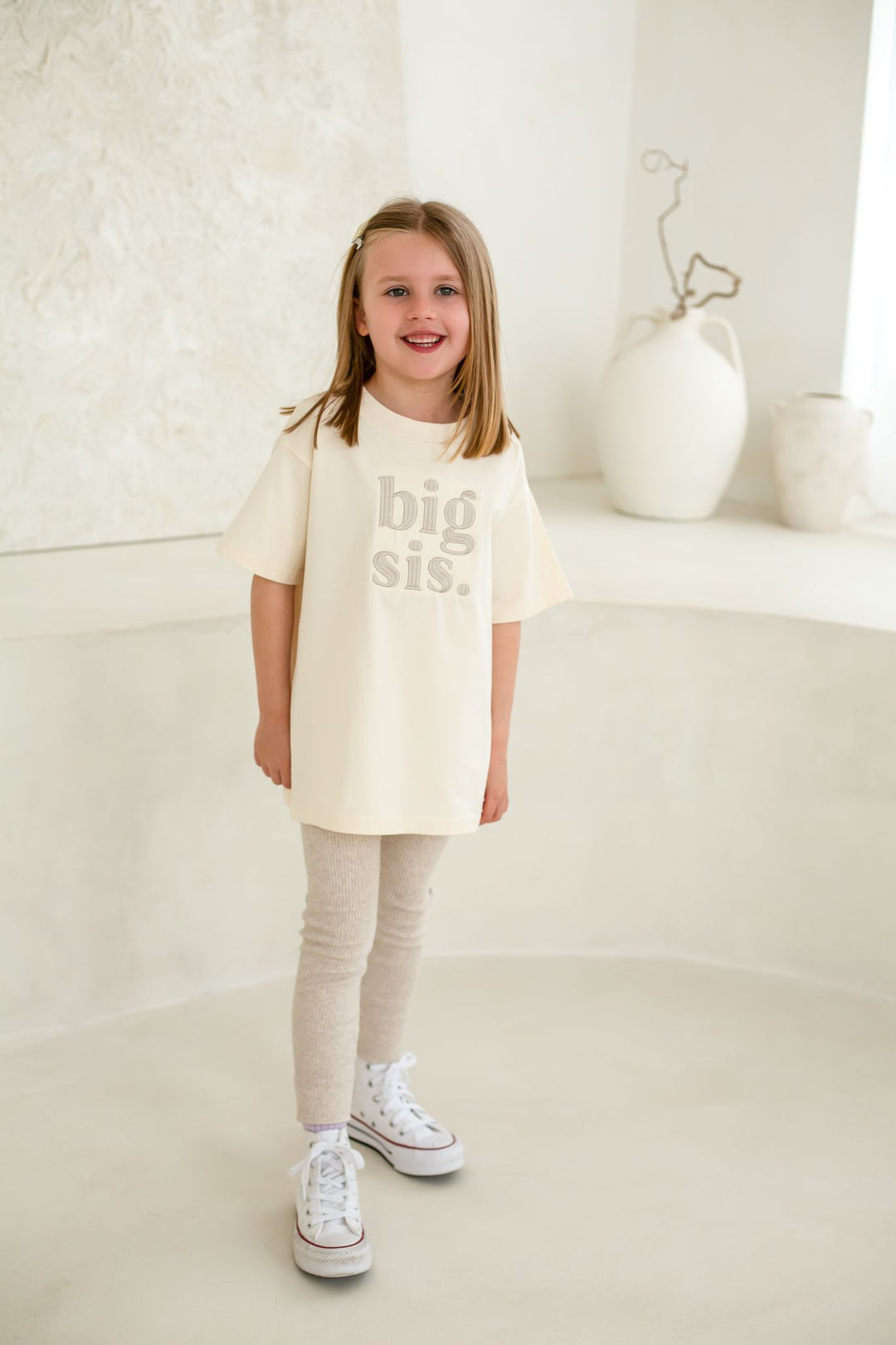 Big Sis Premium Tshirt - Embroidered