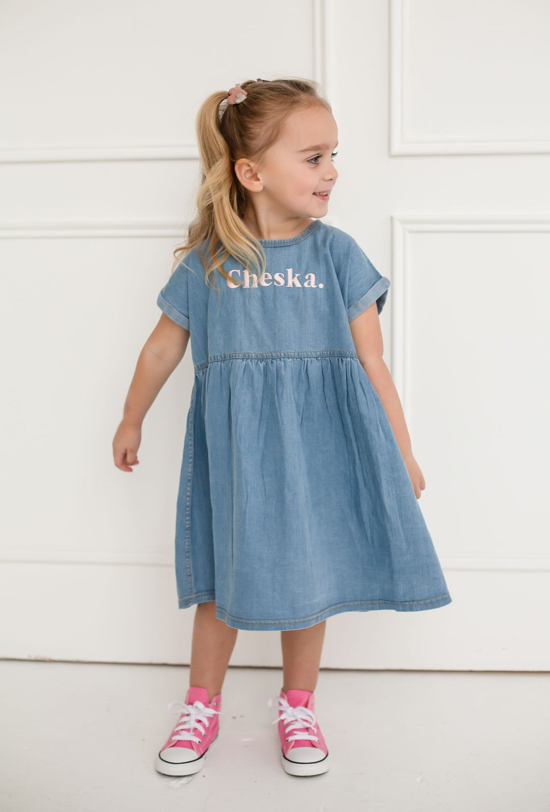 Spring Dress - Embroidered