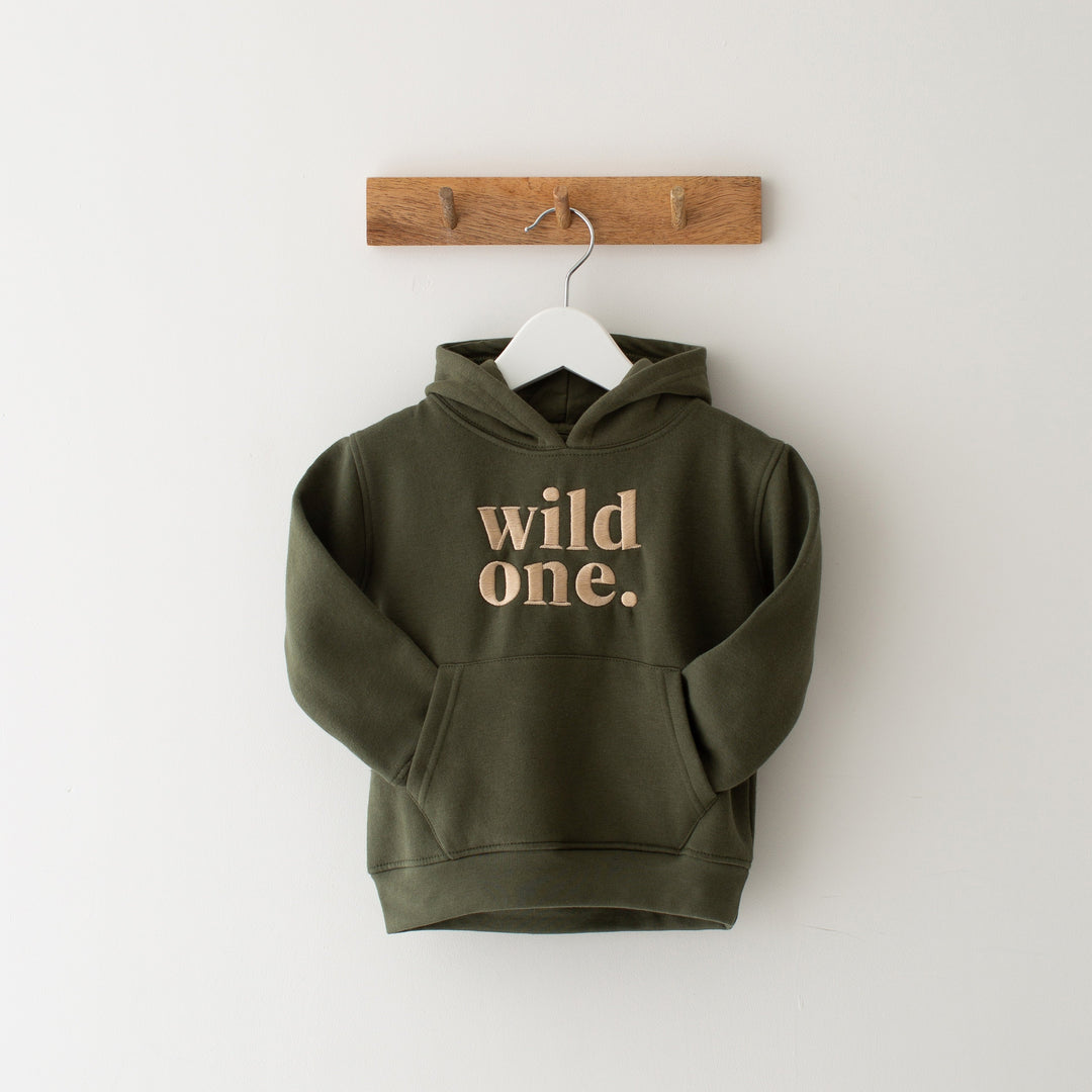 Wild One Birthday Hoodie - Embroidery