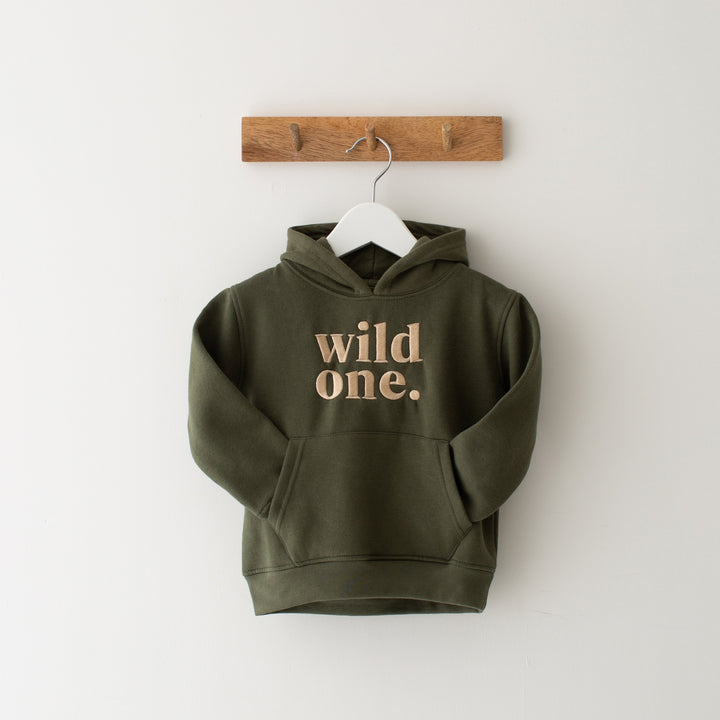 Wild One Birthday Hoodie - Embroidery