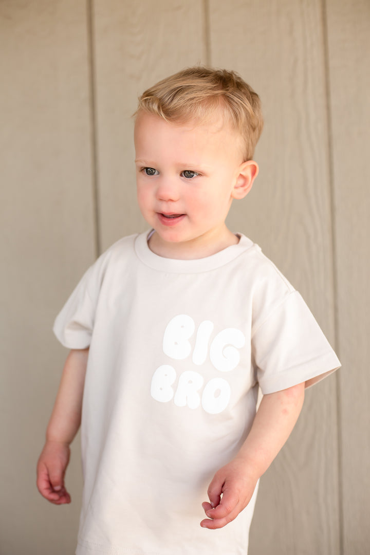 Big sibling era Tshirt - Bubble Print