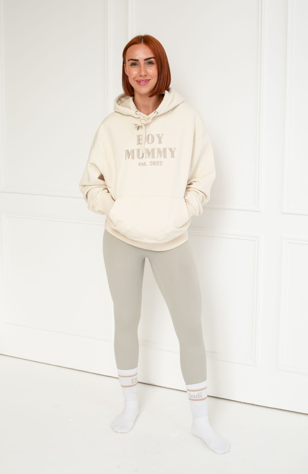 Luxe Oversized Matching Signature Hoodie - Unisex