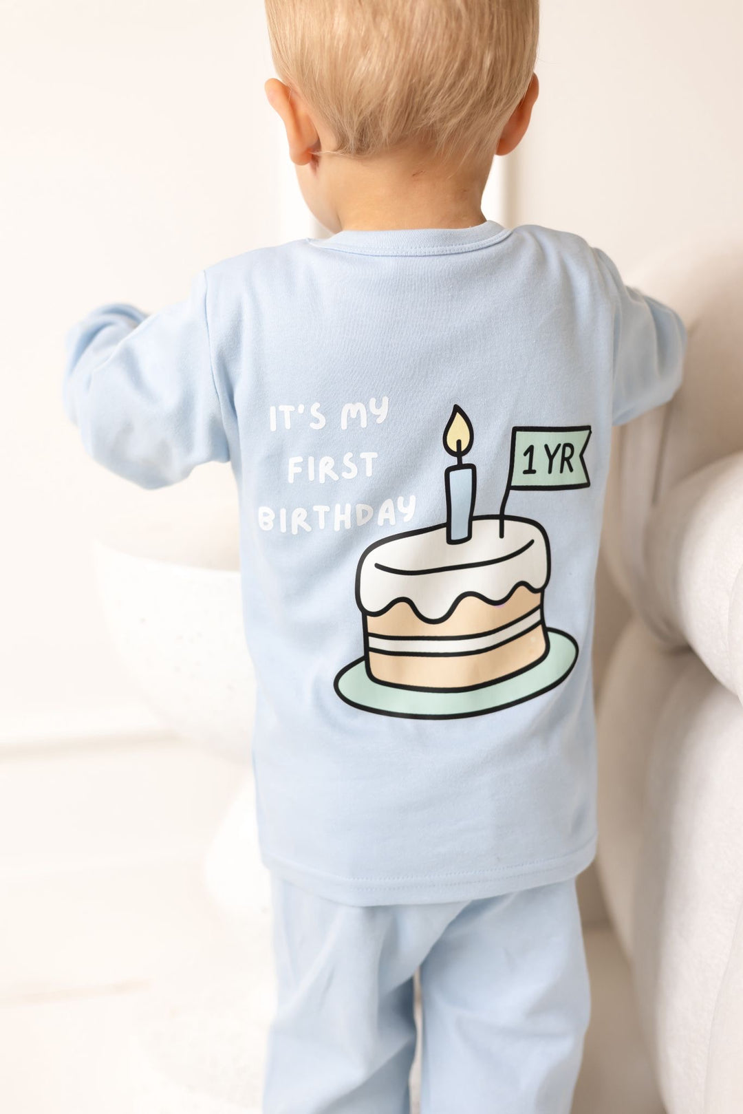 Birthday Pyjama Set - two side print