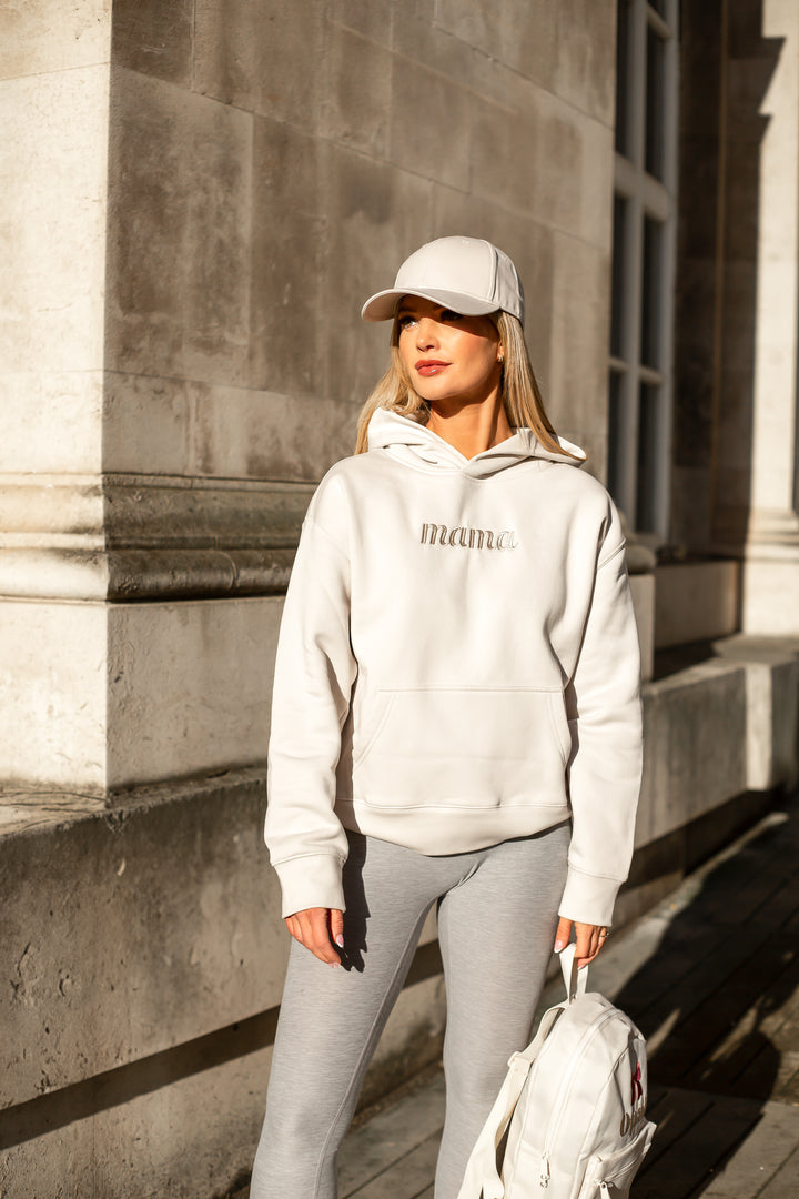 The mama Hoodie - Embroidery (Cloud)