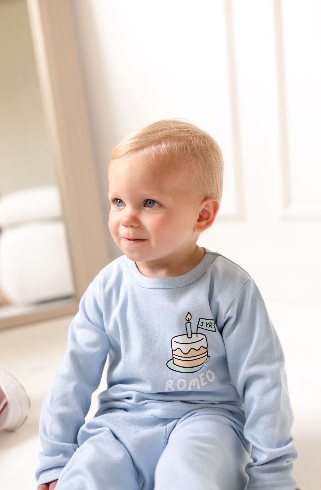 Birthday Pyjama Set - two side print