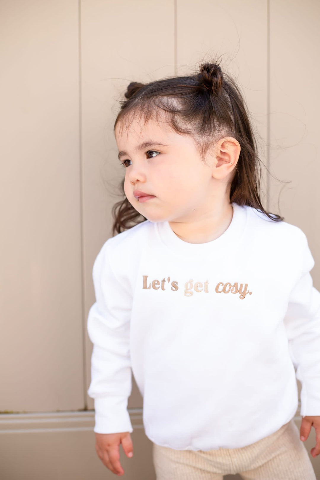 Lets get cosy classic Sweatshirt - Embroidered