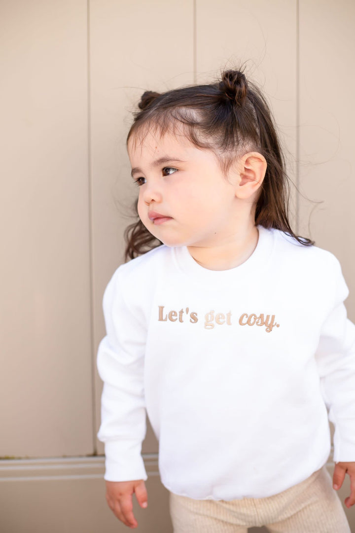 Lets get cosy classic Sweatshirt - Embroidered
