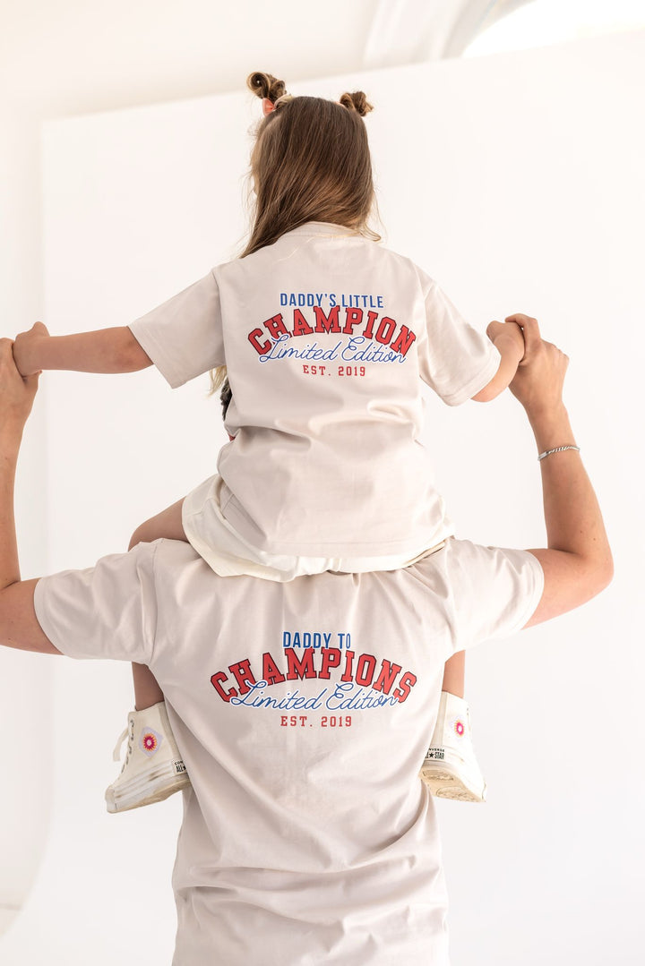 Champion Edition Tshirt - Child Matching Print