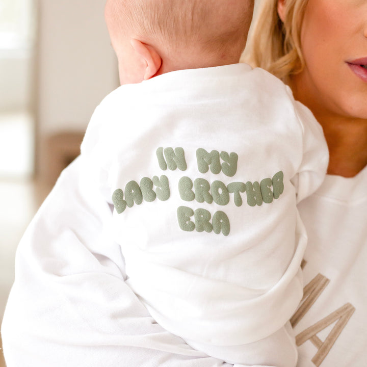 Baby Sibling Romper - Bubble print