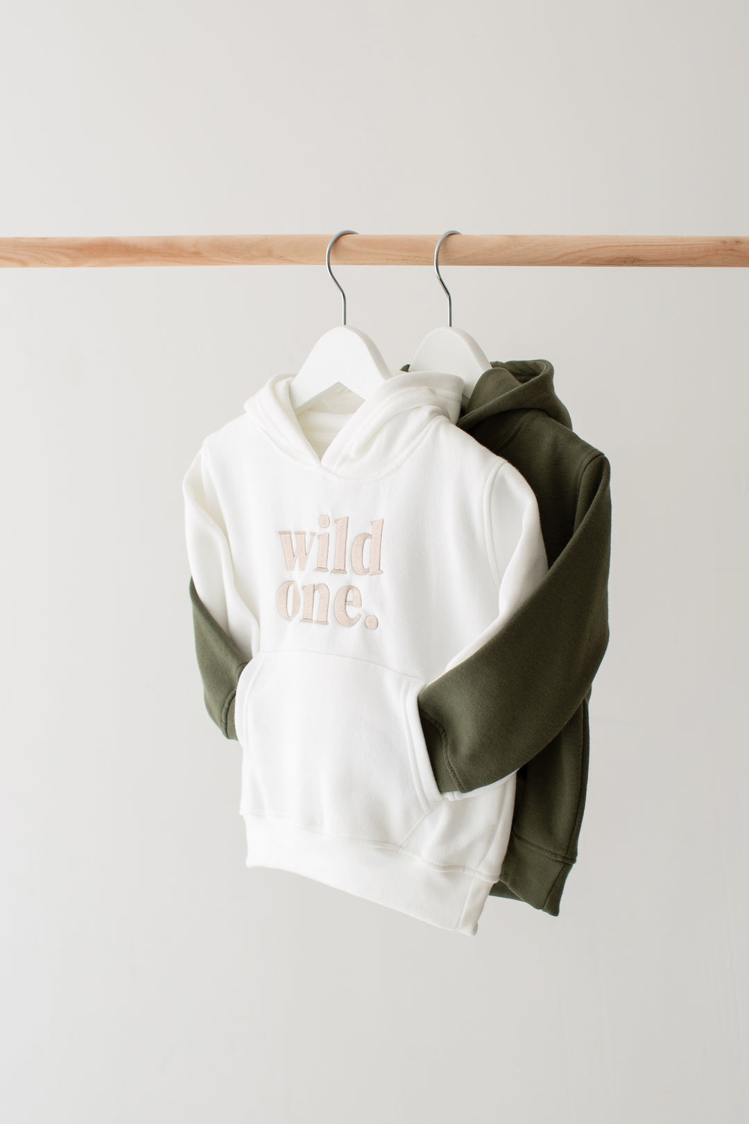 Wild One Birthday Hoodie - Embroidery