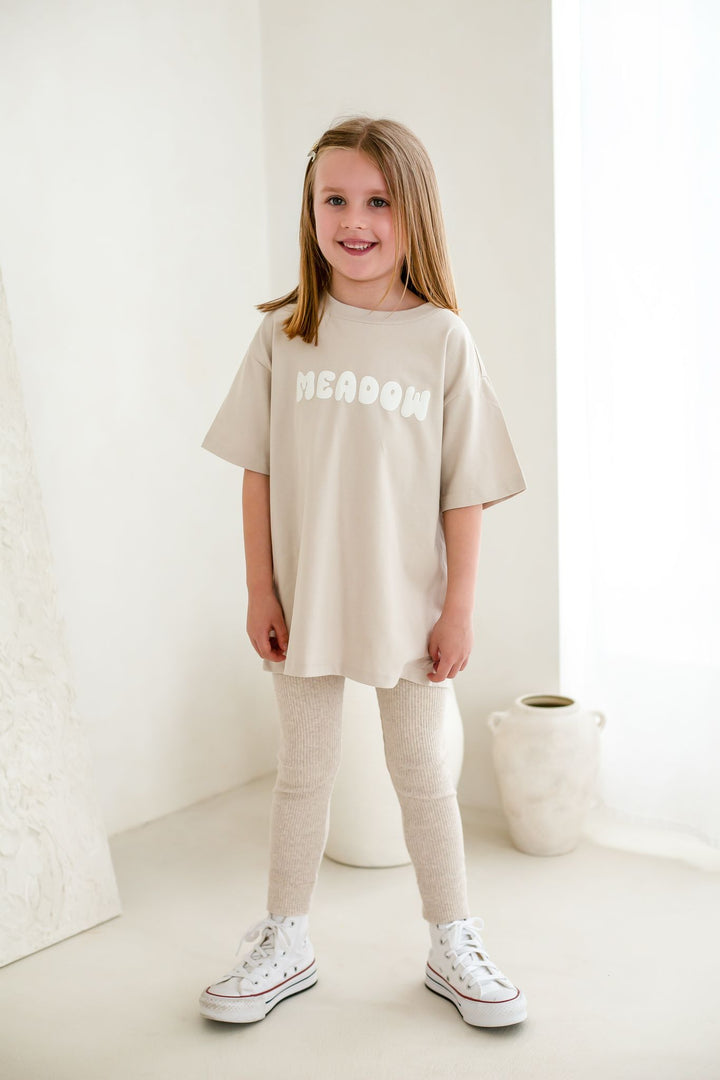 Matching Clay Child Holiday Tshirt - Bubble Print