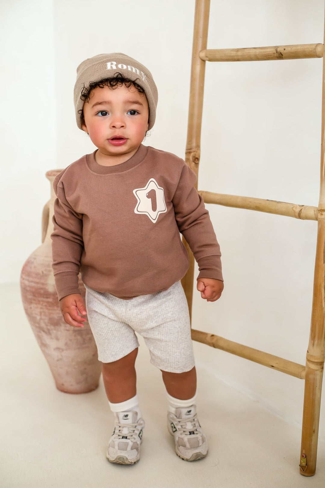 First Rodeo Birthday Sweatshirt - Bubble print