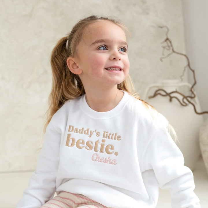 Bestie personalised Sweatshirt - Embroidery