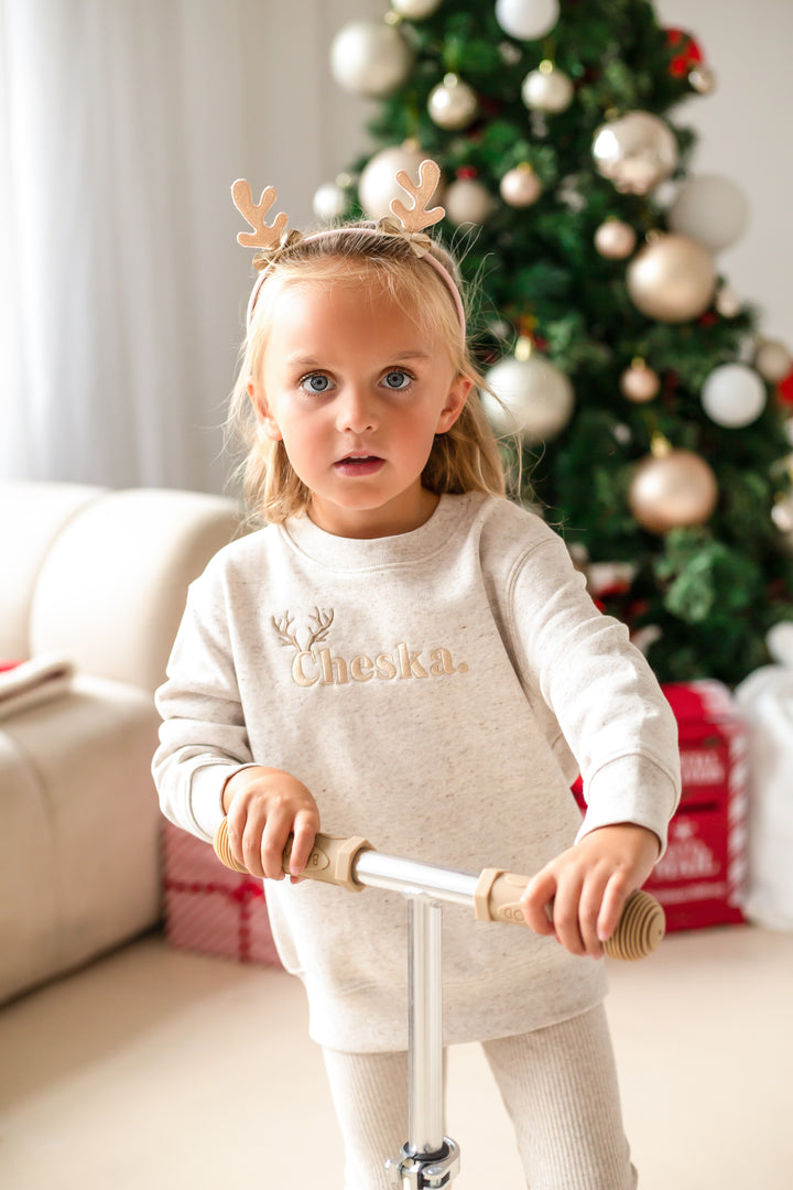 Limited Edition Name Antler sweatshirt - signature