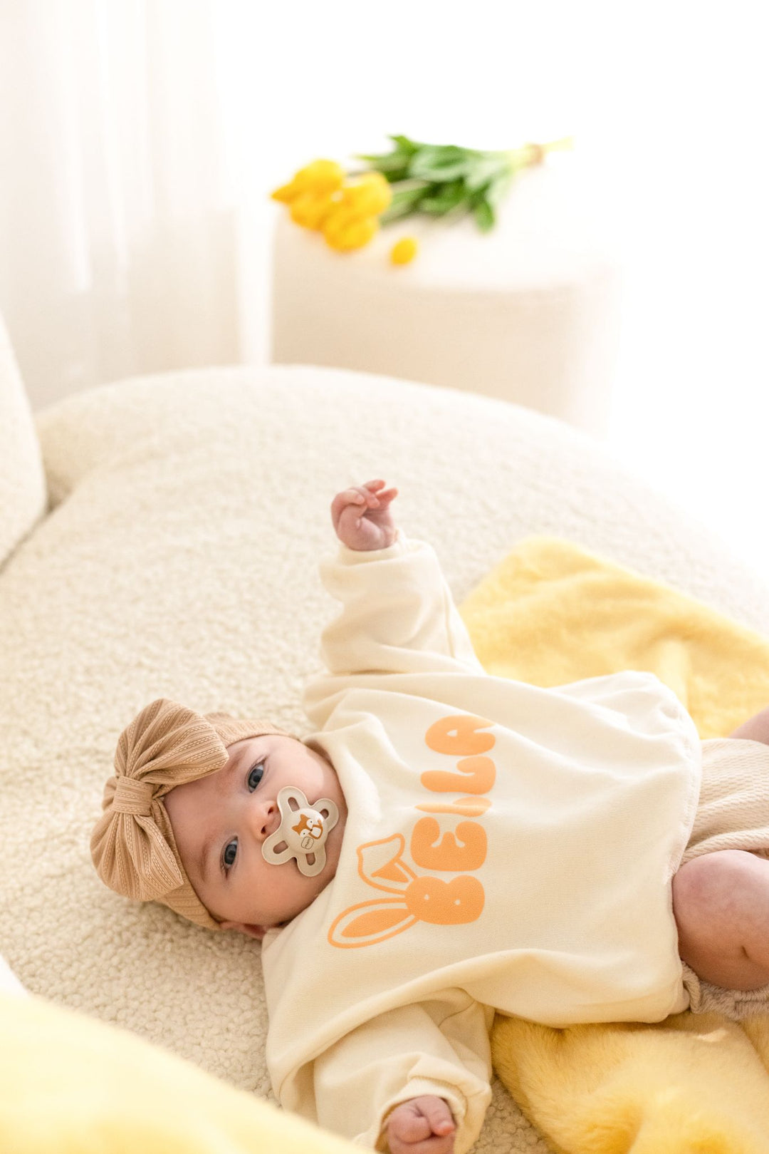 Bunny Name Fleece Sweatshirt - Print
