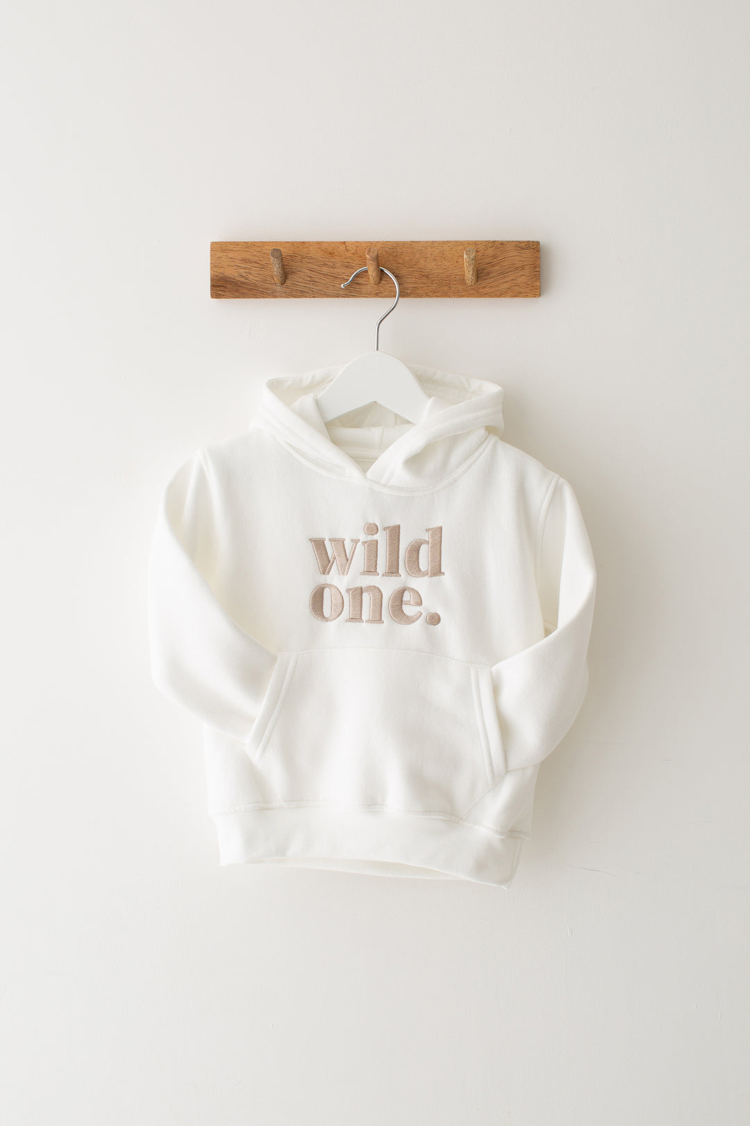 Wild One Birthday Hoodie - Embroidery