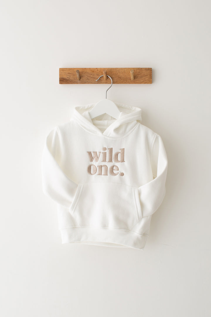 Wild One Birthday Hoodie - Embroidery