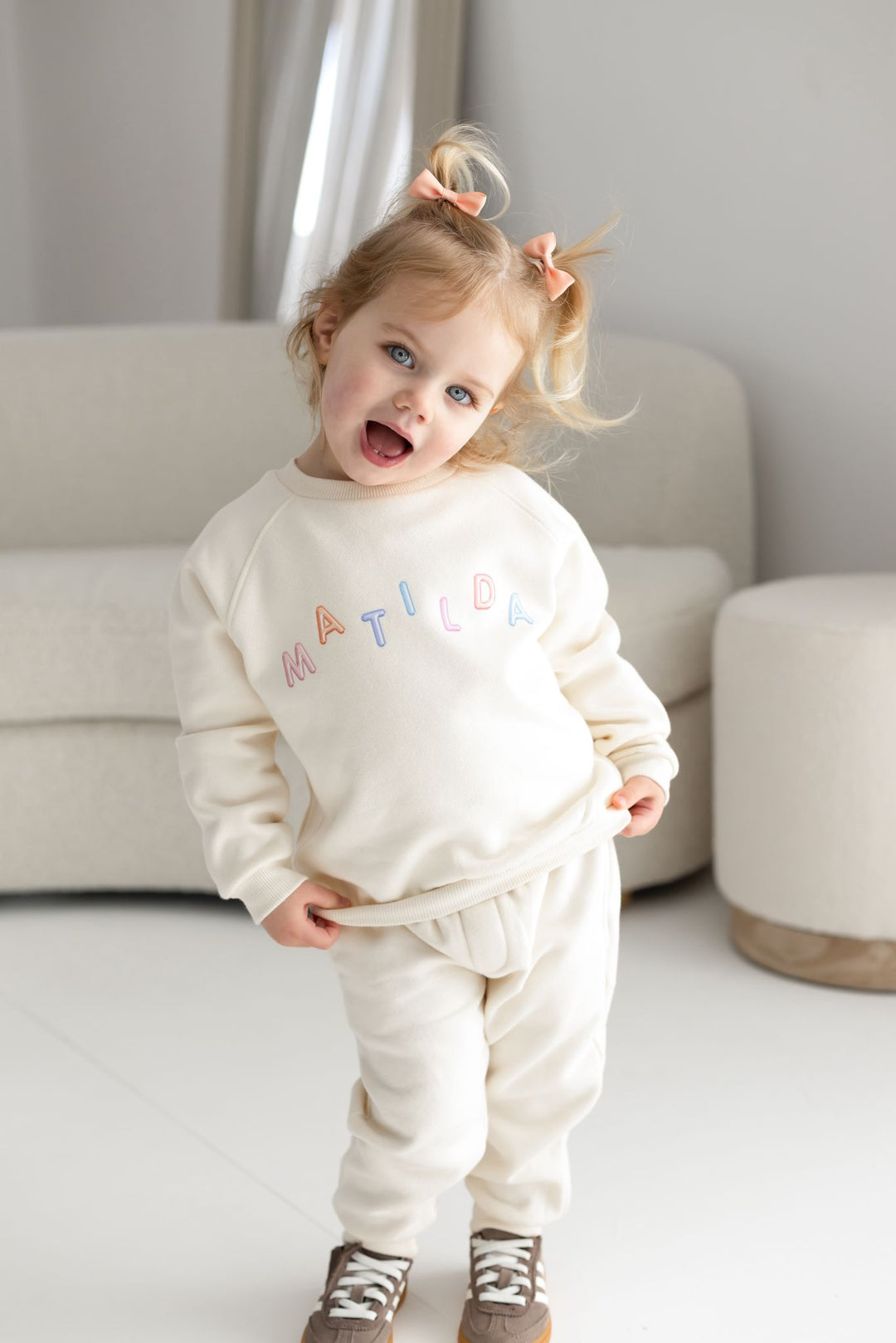 Balloon Name Spring Tracksuit - Print