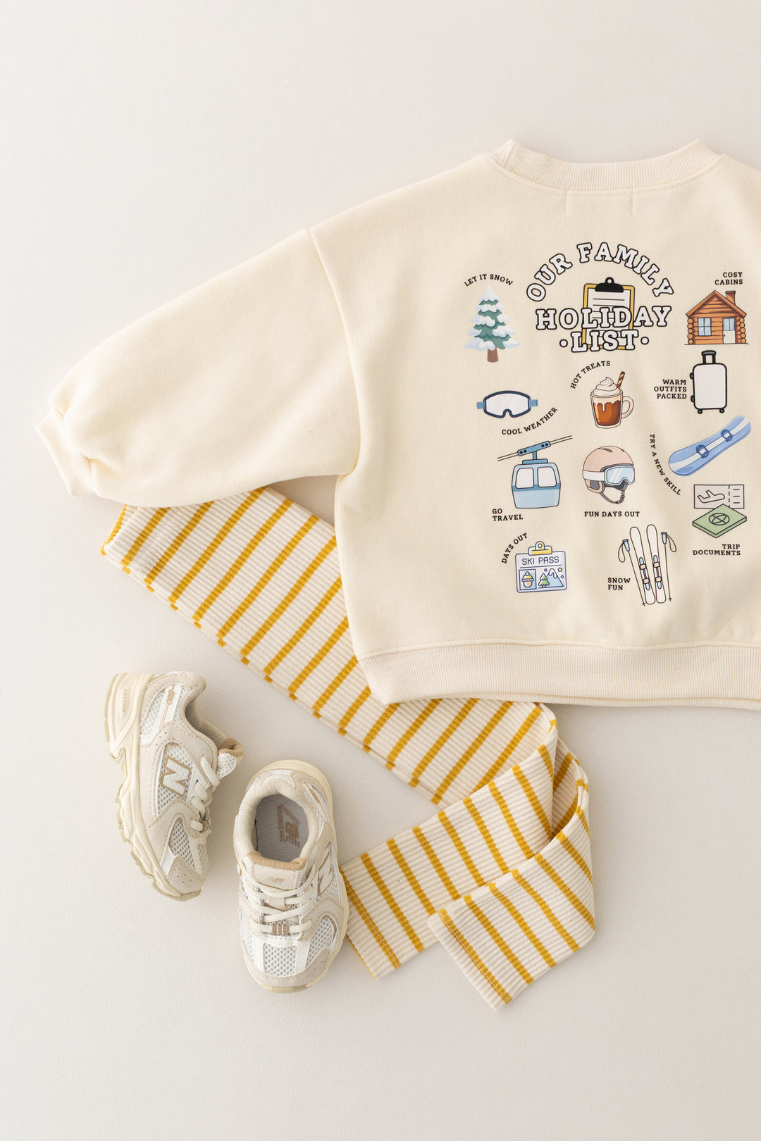 Skiing Holiday Sweatshirt - Print