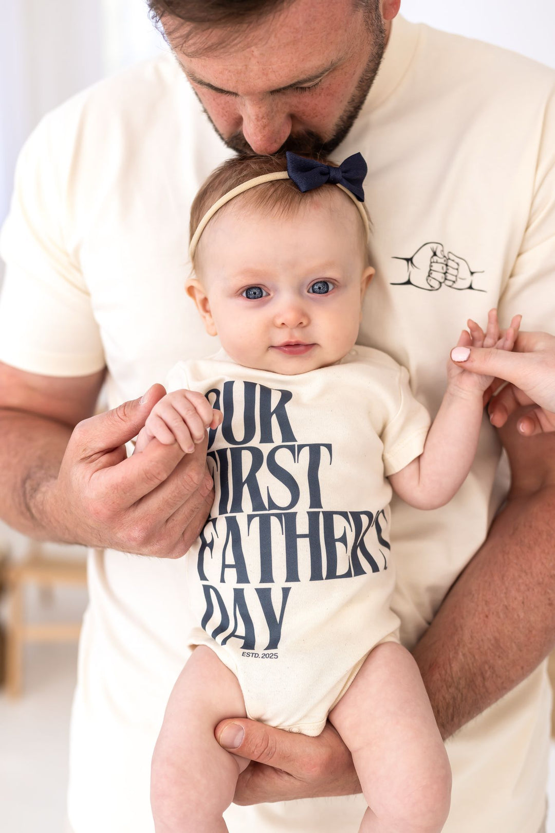 First Father's Day Signature Bodysuit - Matching Print