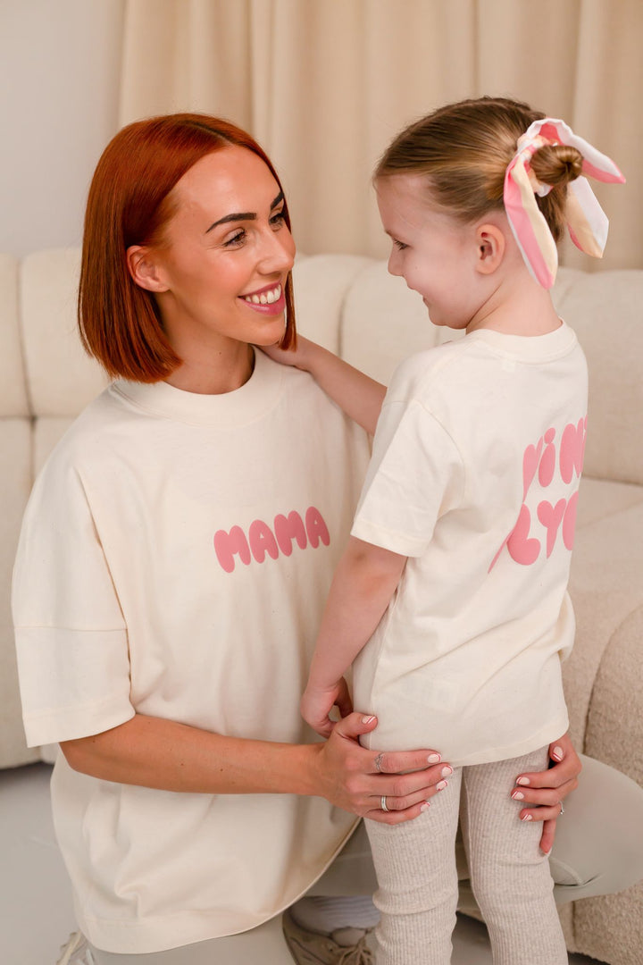 Holiday Children's Matching Tshirt - bubble print