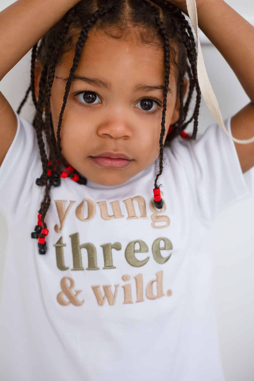 Third Birthday classic Tshirt - Embroidered