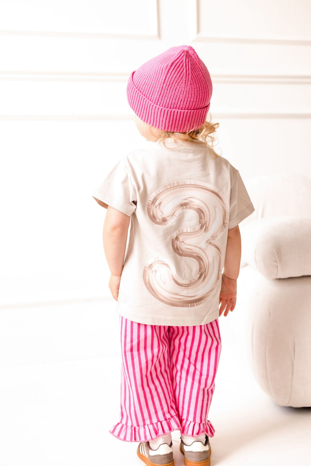 Balloon Birthday Tshirt Neutral - Print
