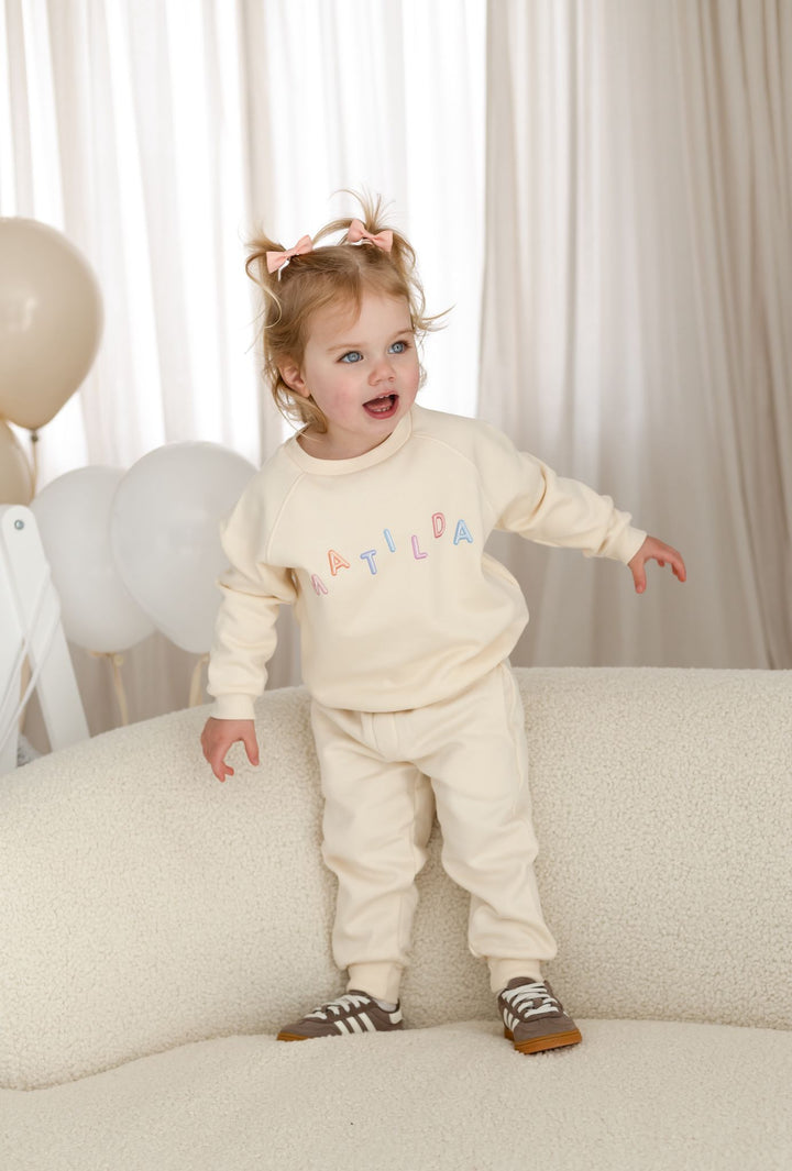 Balloon Name Spring Tracksuit - Print