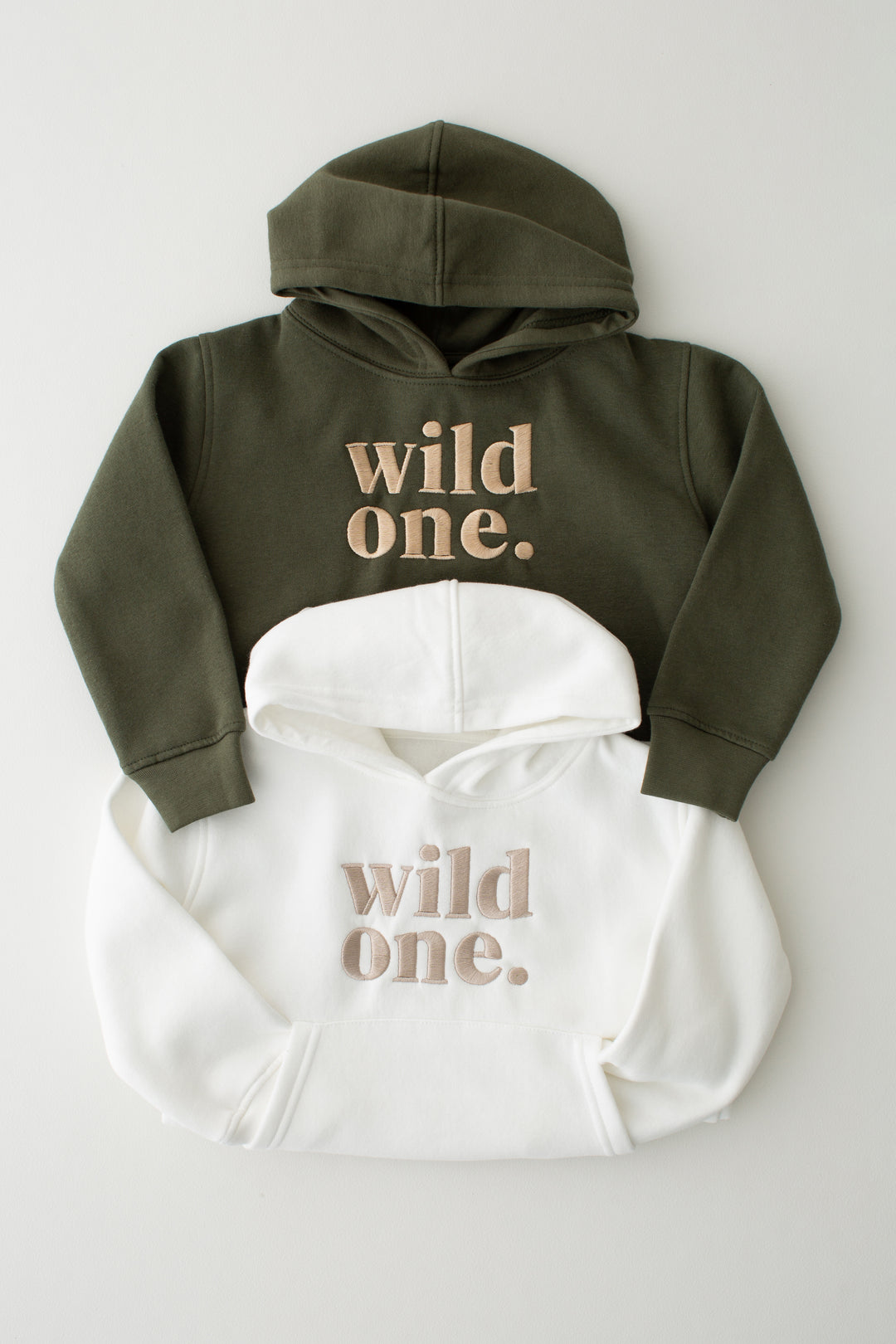 Wild One Birthday Hoodie - Embroidery
