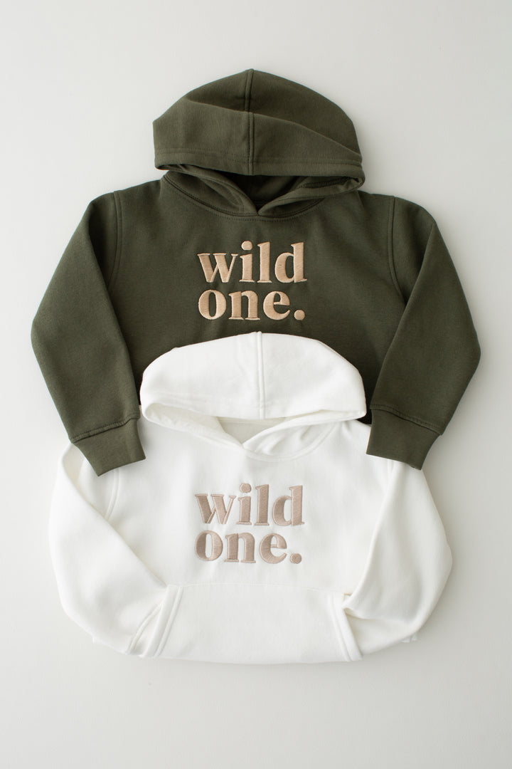 Wild One Birthday Hoodie - Embroidery