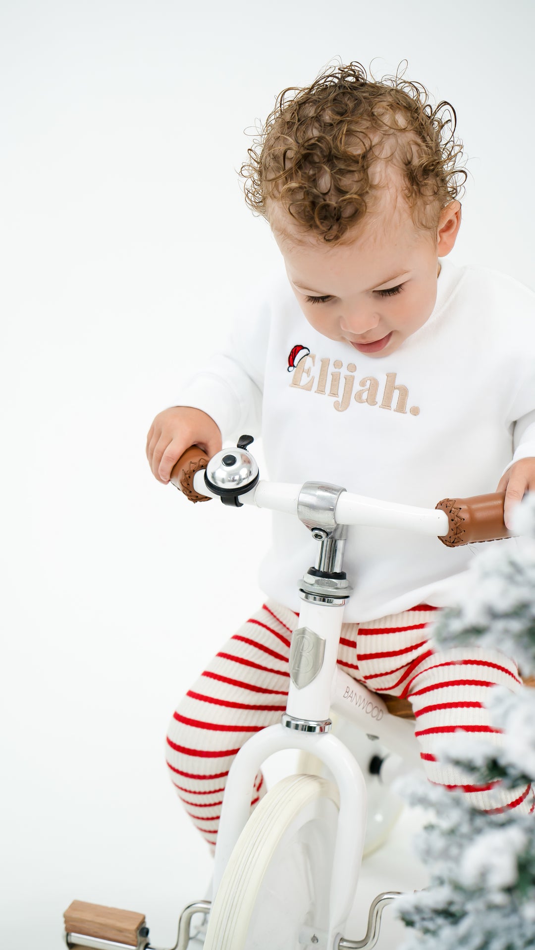Name Santa Classic Sweatshirt - Embroidered