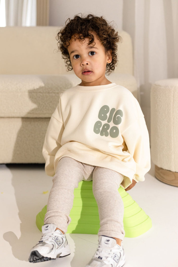 Indi Elle Big Bro Era Swetahsirt - Oversized Fit - Bubble Print