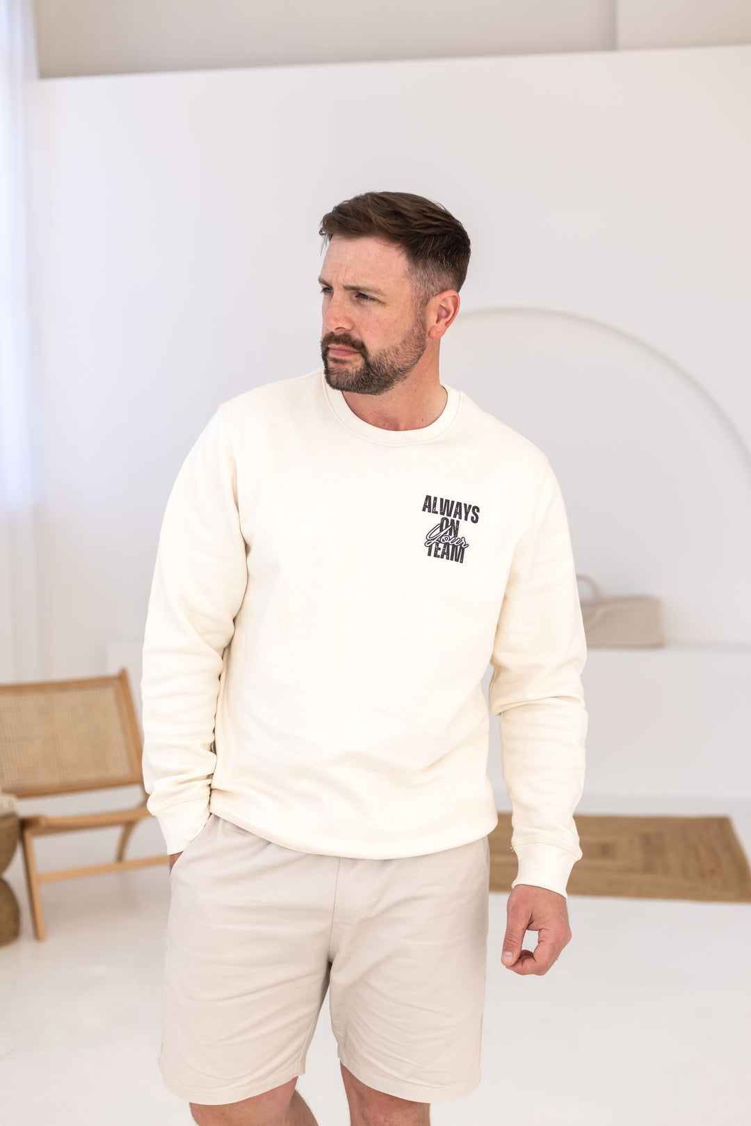 Vanilla Always on your Team Matching Sweatshirt - Adult Print