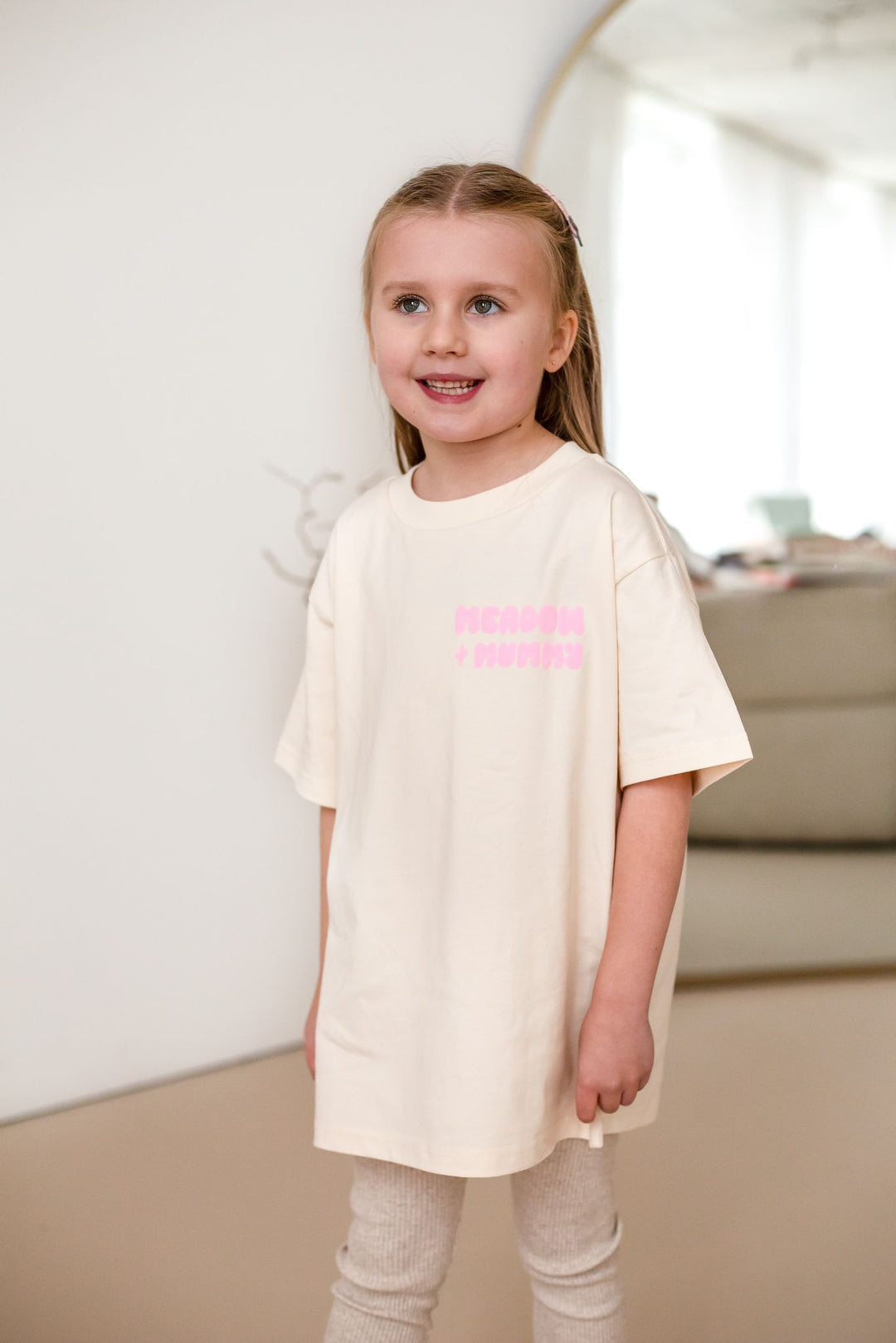New Style Vanilla Personalise Team Tshirt - Bubble Print