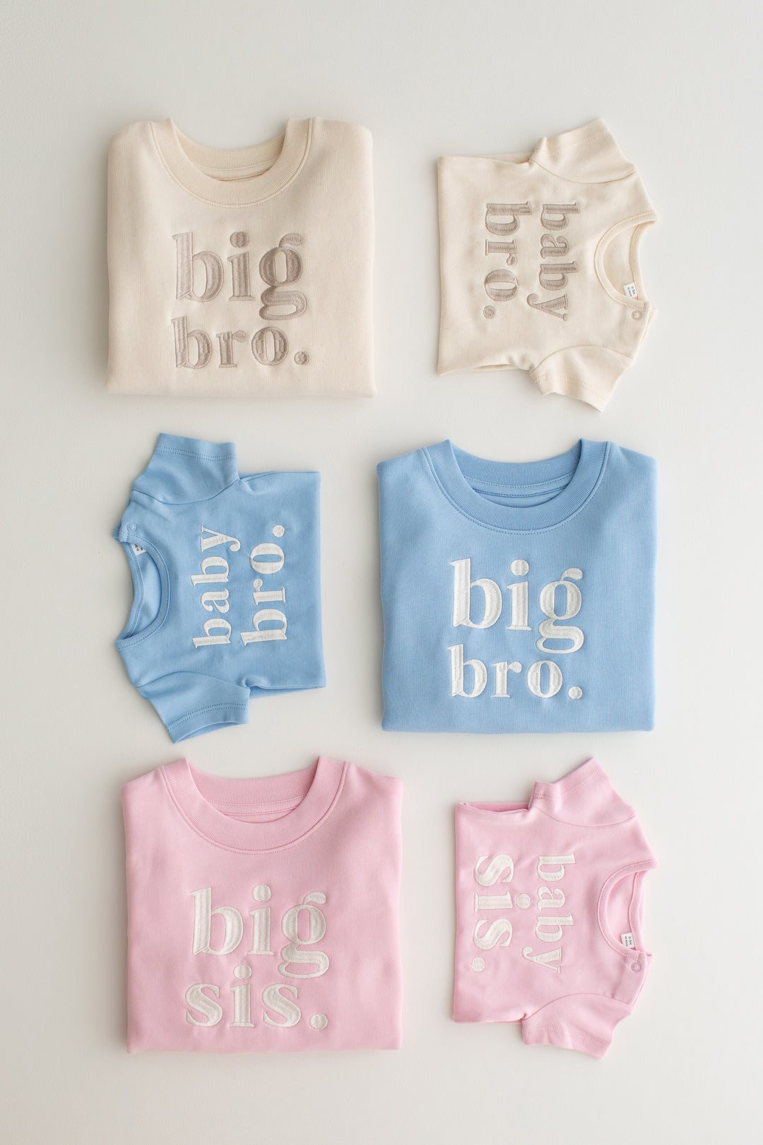 baby bro/sis Signature Baby Bodysuit