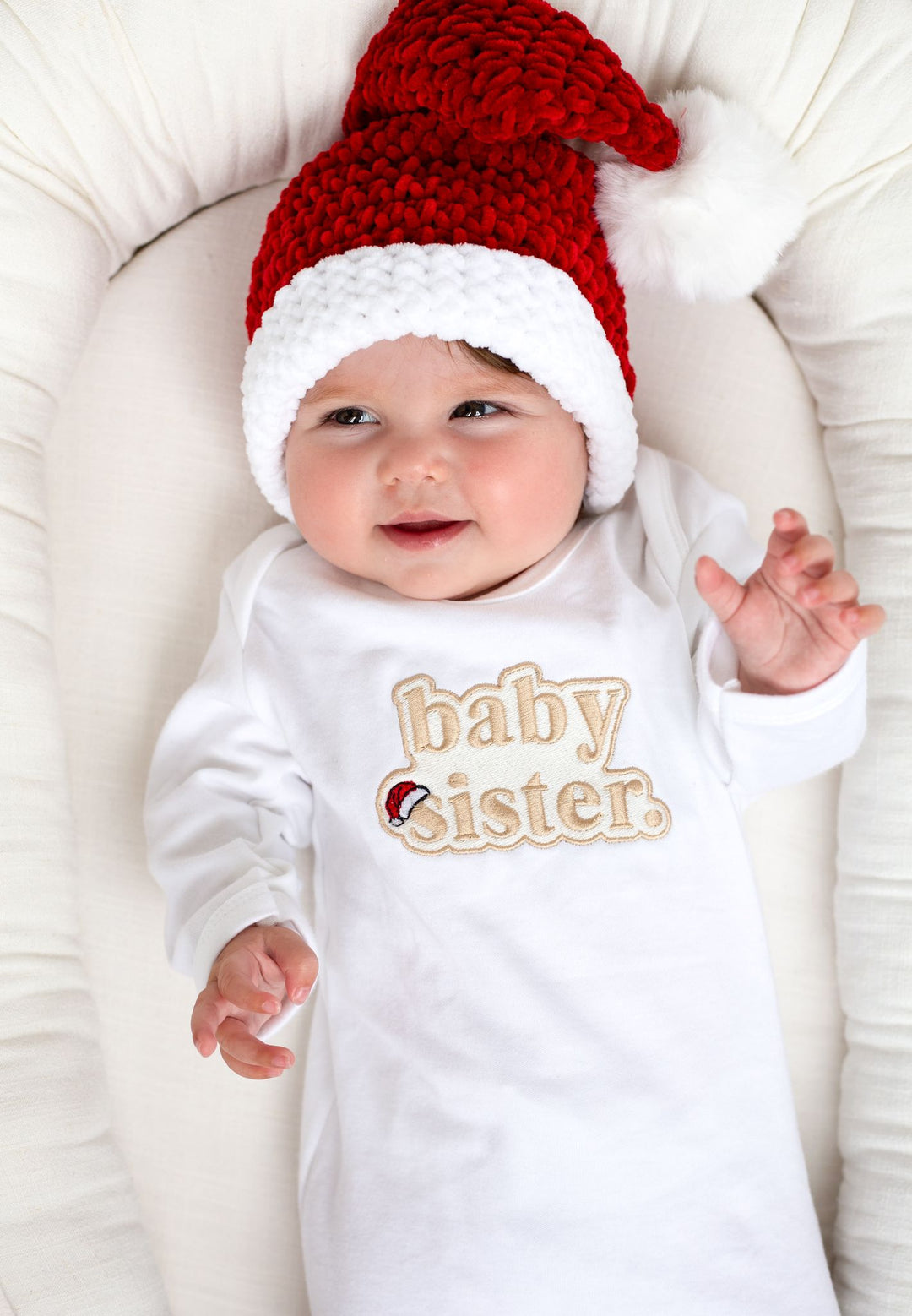 Christmas Inspired Baby Family Rompersuit - Bubble Embroidered