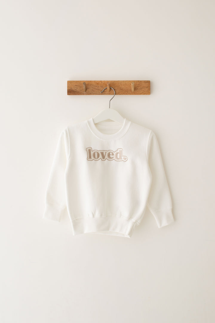 Loved Classic Sweatshirt - Embroidered