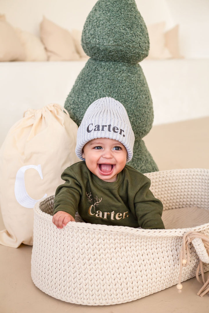 Name Beanie Personalised