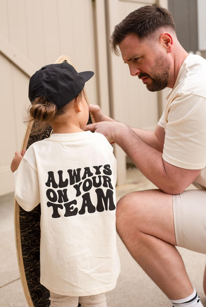 New Style Vanilla Team Tshirt - Bubble Print