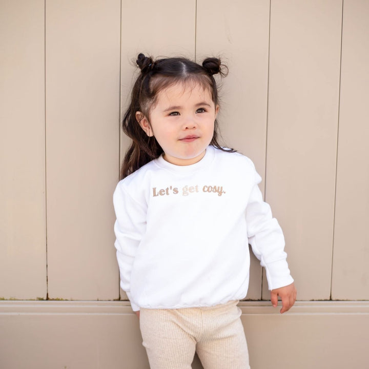 Lets get cosy classic Sweatshirt - Embroidered