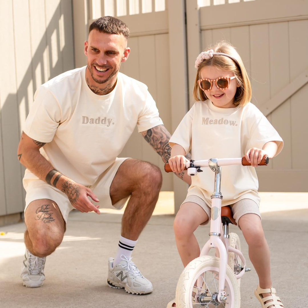 New Style Vanilla Name Tshirt - Embroidered