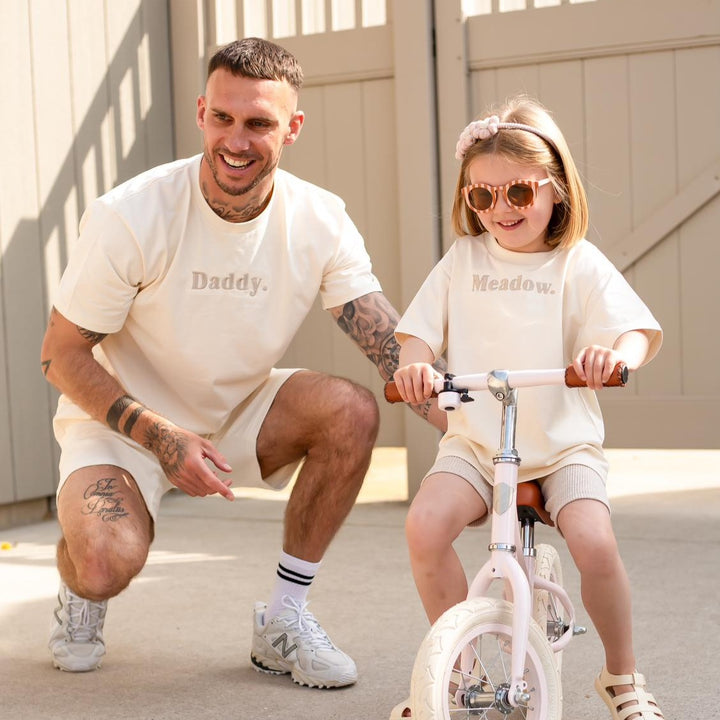 New Style Vanilla Name Tshirt - Embroidered