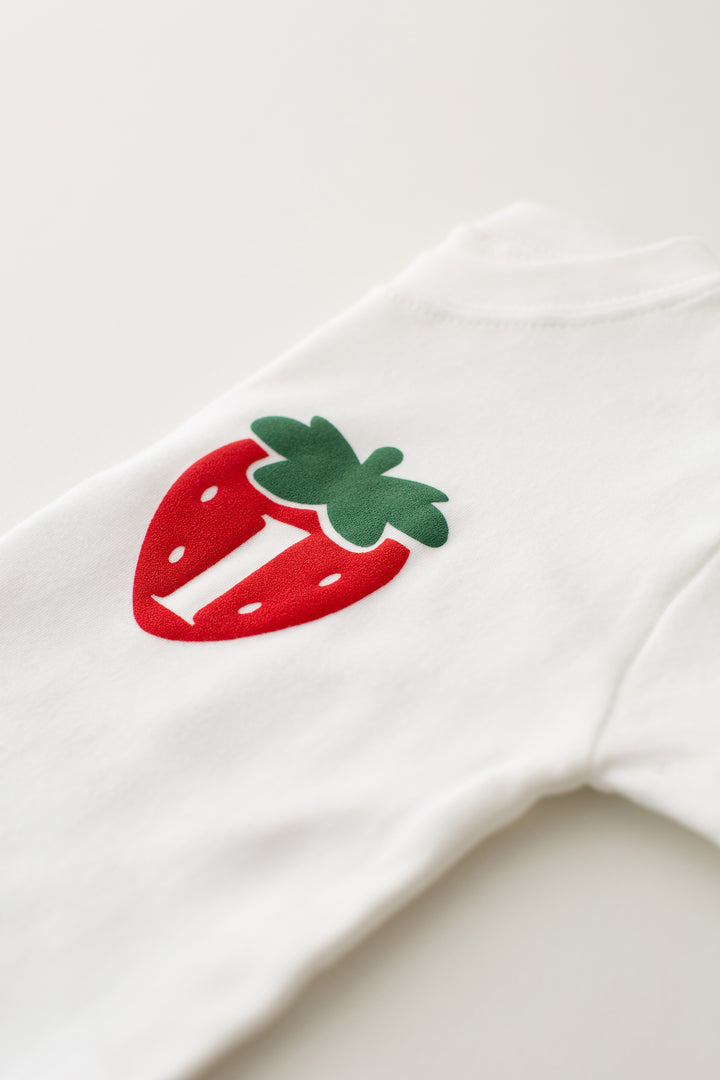 Berry First Bubble Print T-shirt